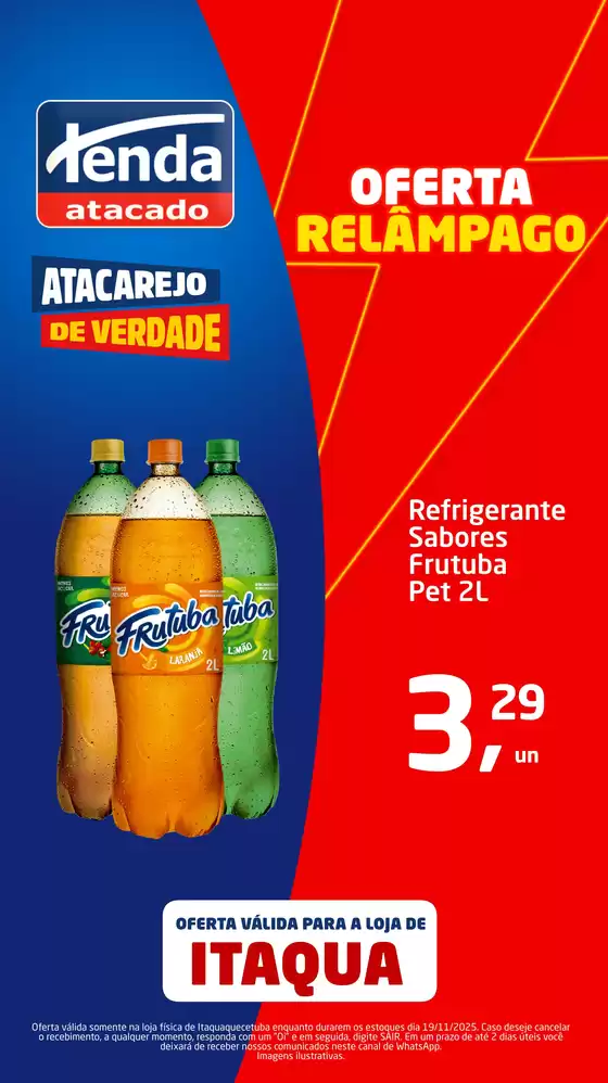 Catálogo Tenda Atacado | OFERTA RELÂMPAGO ITAQUA | 2025-11-19T00:00:00.000Z - 2025-11-19T00:00:00.000Z