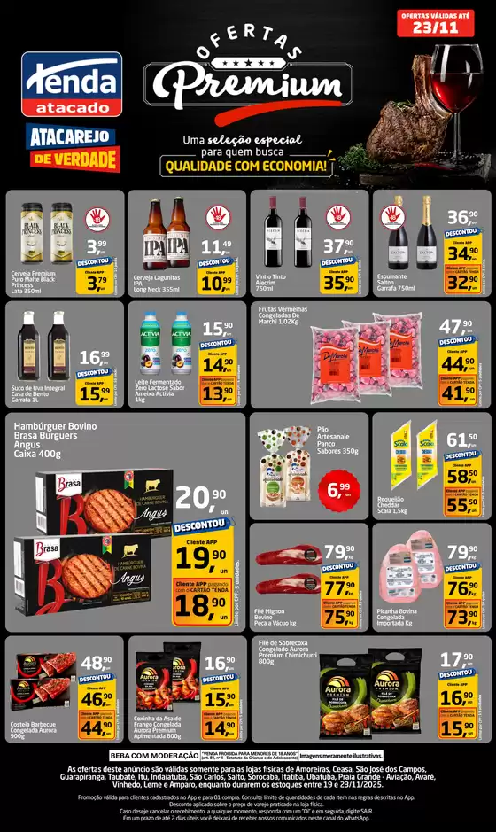 Catálogo Tenda Atacado | Ofertas Premium | 2025-11-19T00:00:00.000Z - 2025-11-23T00:00:00.000Z