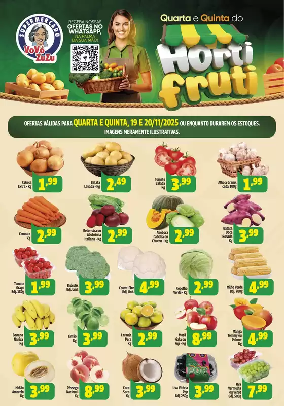 Catálogo Vovó Zuzu em Valinhos | Hortifruti  | 2025-11-19T00:00:00.000Z - 2025-11-20T00:00:00.000Z