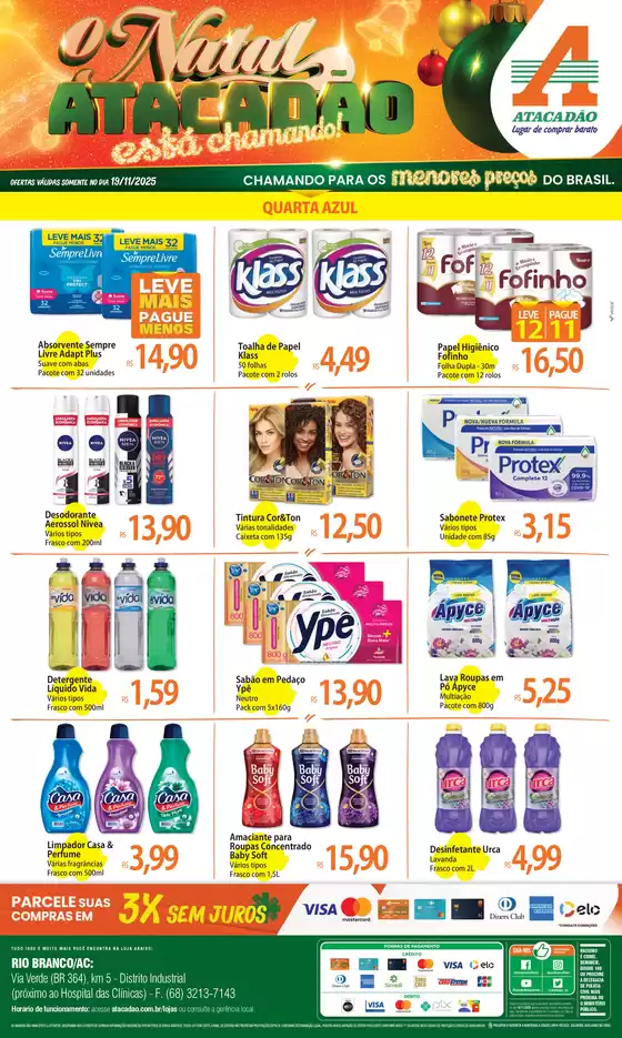 Catálogo Atacadão em São Bernardo do Campo | Atacadão - Quarta Azul | 2025-11-19T00:00:00.000Z - 2025-11-19T00:00:00.000Z