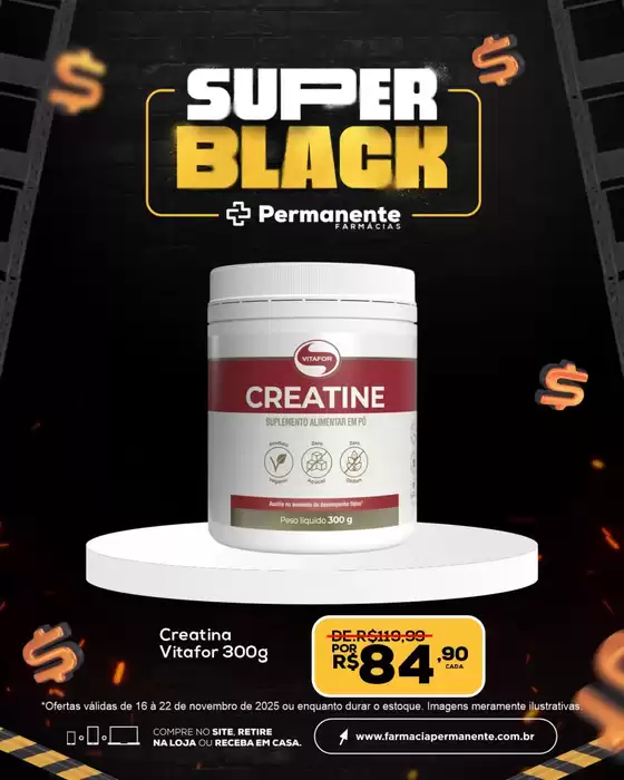 Catálogo Farmácia Permanente em Sumaré | Ótima oferta para caçadores de pechinchas | 2025-11-16T00:00:00.000Z - 2025-11-22T00:00:00.000Z