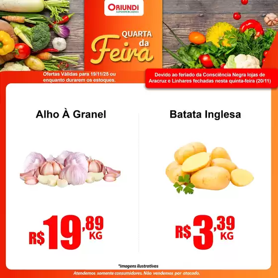 Catálogo Oriundi | Quarta da Feira | 2025-11-19T00:00:00.000Z - 2025-11-19T00:00:00.000Z