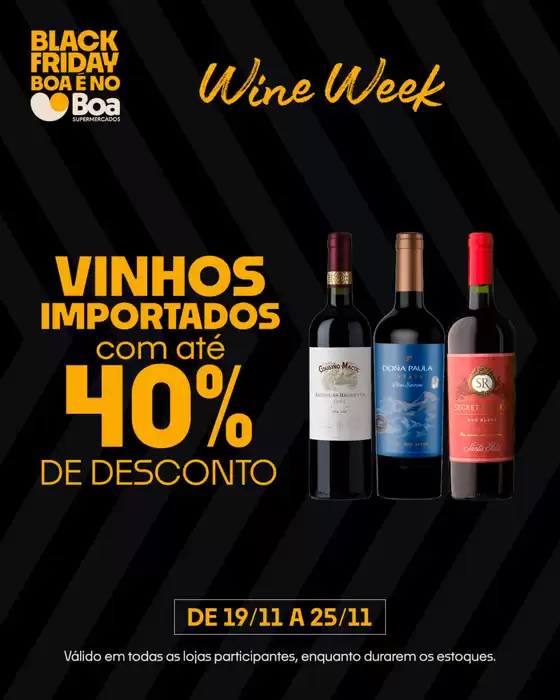 Catálogo Boa Supermercados | Wine Week | 2025-11-19T00:00:00.000Z - 2025-11-25T00:00:00.000Z
