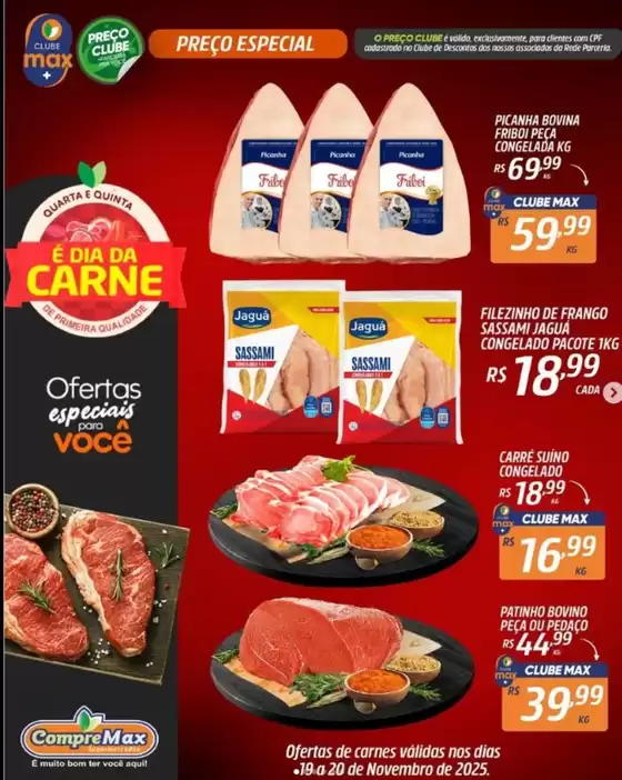 Catálogo CompreMax em Guarulhos | Ofertas Especiais Dia Da Carne | 2025-11-19T00:00:00.000Z - 2025-11-20T00:00:00.000Z