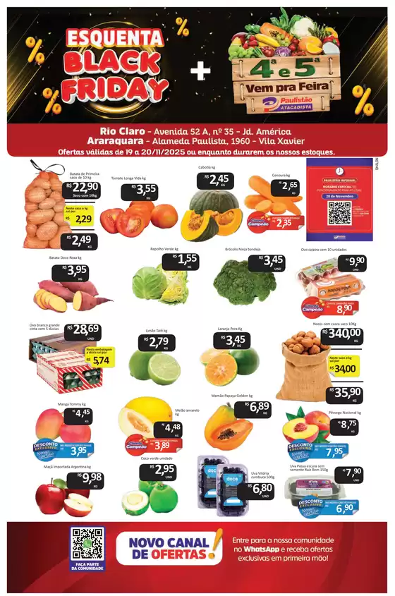 Catálogo Paulistão Atacadista em Guarulhos | Esquenta Black Friday | 2025-11-19T00:00:00.000Z - 2025-11-20T00:00:00.000Z