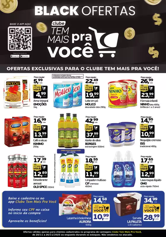 Catálogo Cometa Supermercados em São Paulo | Clube Tem Mais Pra Você | 2025-11-20T00:00:00.000Z - 2025-11-26T00:00:00.000Z