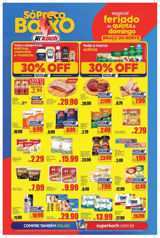 Catálogo Supermercados Koch em São Paulo | Melhores ofertas para compradores econômicos | 2025-11-20T00:00:00.000Z - 2025-11-23T00:00:00.000Z