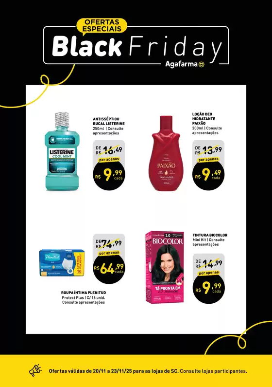 Catálogo Agafarma | Ofertas para caçadores de pechinchas | 2025-11-20T00:00:00.000Z - 2025-11-23T00:00:00.000Z