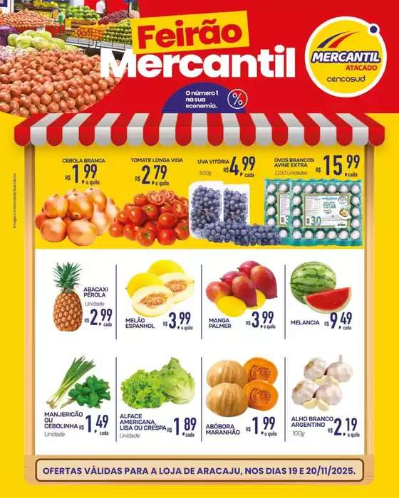 Catálogo Mercantil Atacado em São Paulo | Encarte Mercantil Atacado | 2025-11-19T00:00:00.000Z - 2025-11-20T00:00:00.000Z