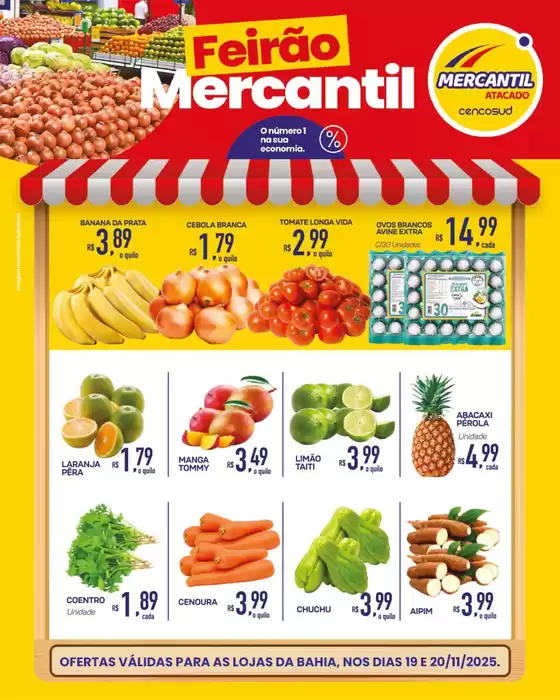 Catálogo Mercantil Atacado em São Paulo | Descubra ofertas atraentes | 2025-11-19T00:00:00.000Z - 2025-11-20T00:00:00.000Z