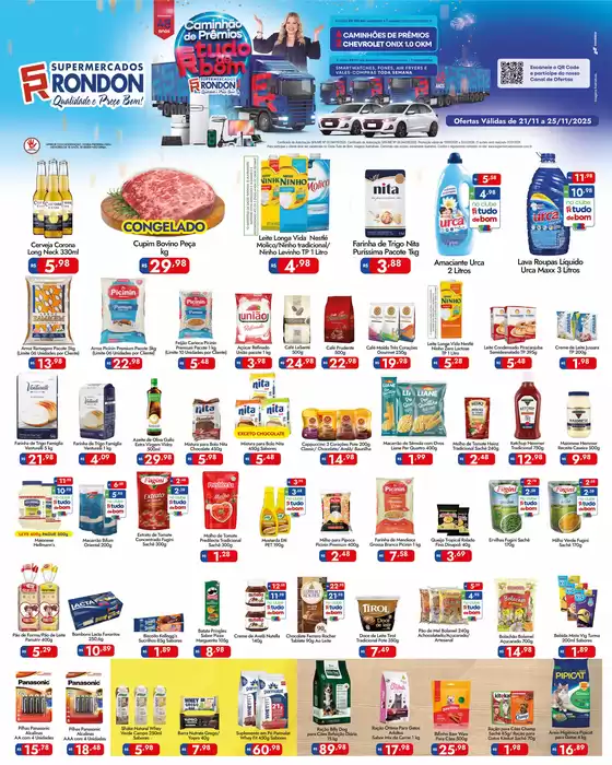 Catálogo Supermercados Rondon em Araras | Ofertas para caçadores de pechinchas | 2025-11-21T00:00:00.000Z - 2025-11-25T00:00:00.000Z
