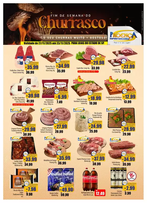Catálogo Proença Supermercados em Guarulhos | Descubra ofertas atraentes | 2025-11-21T00:00:00.000Z - 2025-11-23T00:00:00.000Z