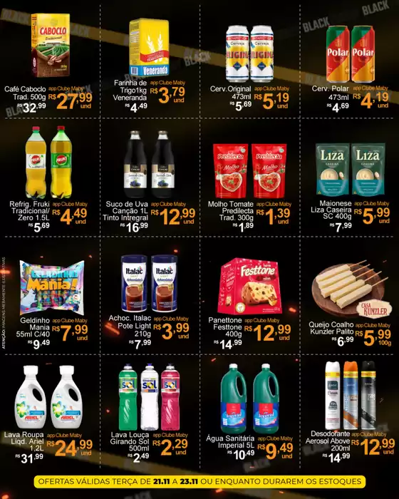 Catálogo Maby Supermercados em Guarulhos | Encarte Maby Supermercados | 2025-11-21T00:00:00.000Z - 2025-11-23T00:00:00.000Z