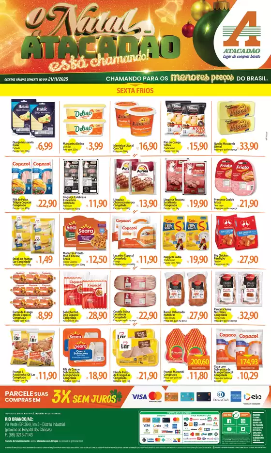 Catálogo Atacadão em Guarulhos | Atacadão - Sexta Frios | 2025-11-21T00:00:00.000Z - 2025-11-21T00:00:00.000Z