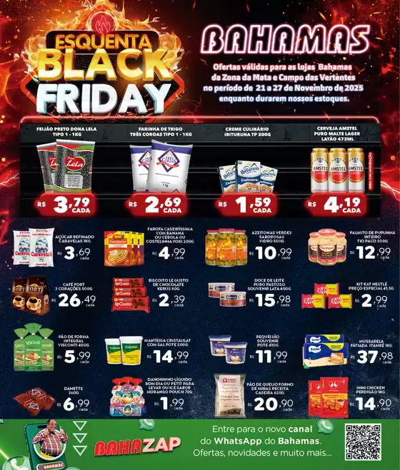 Catálogo Bahamas Supermercados em Curitiba | Esquenta Black Friday | 2025-11-21T00:00:00.000Z - 2025-11-27T00:00:00.000Z
