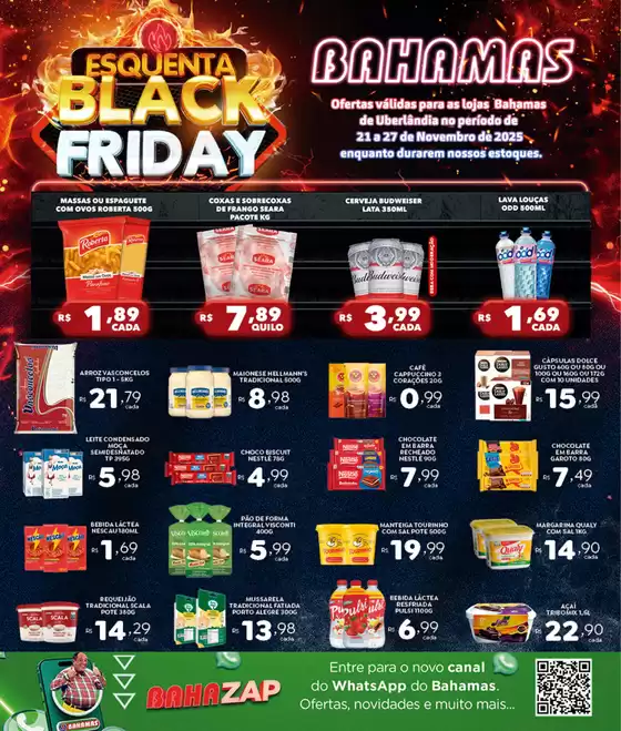 Catálogo Bahamas Supermercados em Curitiba | Equenta Black Friday  | 2025-11-21T00:00:00.000Z - 2025-11-27T00:00:00.000Z