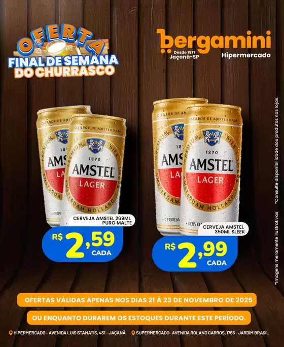 Catálogo Supermercado Bergamini | Encarte Supermercado Bergamini | 2025-11-21T00:00:00.000Z - 2025-11-23T00:00:00.000Z