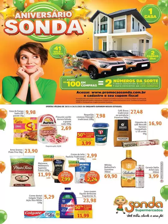 Catálogo Sonda Supermercados | Economize agora com nossas ofertas | 2025-11-20T00:00:00.000Z - 2025-11-26T00:00:00.000Z