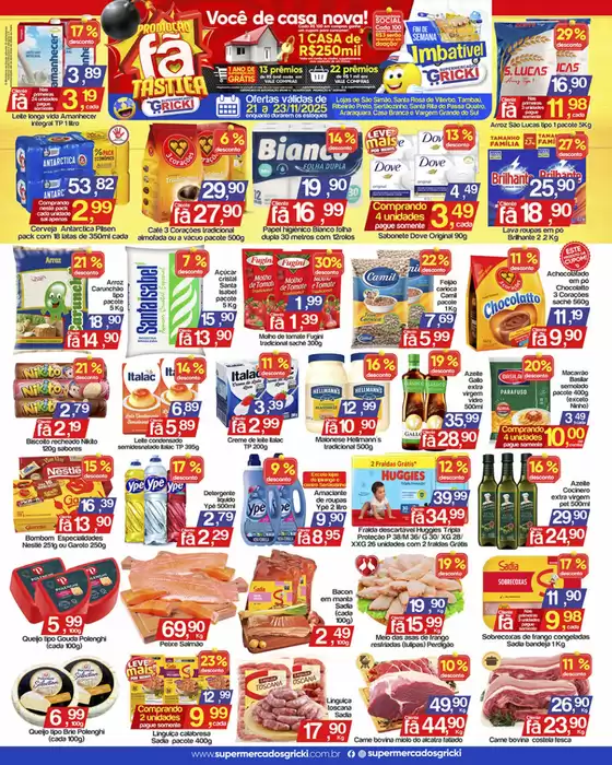 Catálogo Supermercados Gricki | Encarte Supermercados Gricki | 2025-11-21T00:00:00.000Z - 2025-11-23T00:00:00.000Z