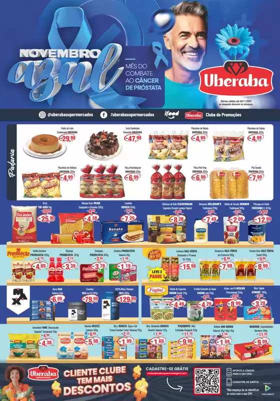 Catálogo Uberaba Supermercados em Salinas | Novembro Azul | 2025-11-24T00:00:00.000Z - 2025-11-30T00:00:00.000Z
