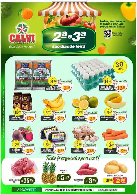 Catálogo Calvi Supermercados em Salinas | Super Ofertas Tem Aqui | 2025-11-24T00:00:00.000Z - 2025-11-30T00:00:00.000Z