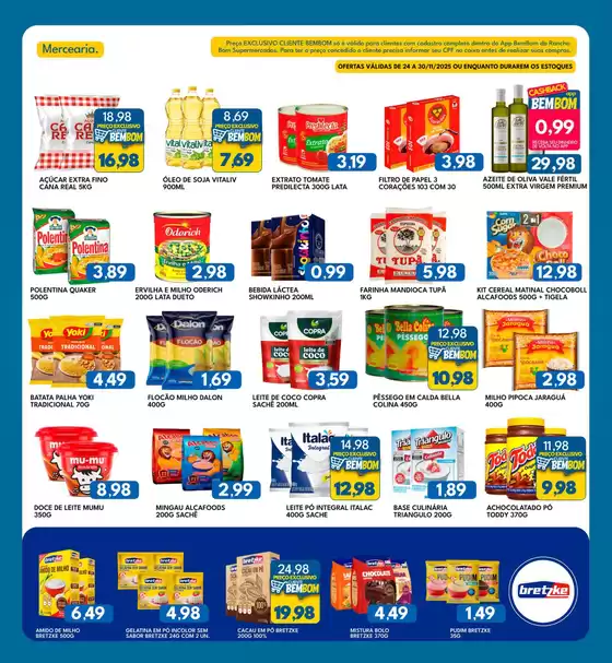 Catálogo Rancho Bom Supermercados em Salinas | Encarte Rancho Bom Supermercados | 2025-11-24T00:00:00.000Z - 2025-11-30T00:00:00.000Z