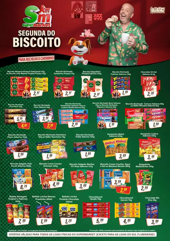 Catálogo Rede Supermarket em Itaitinga | lamina 24 biscoito | 2025-11-24T00:00:00.000Z - 2025-11-24T00:00:00.000Z