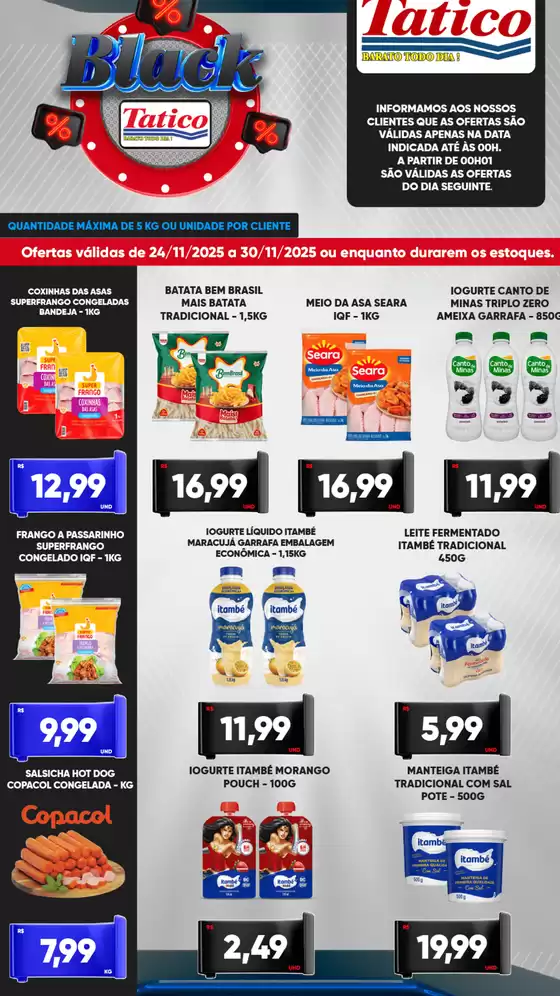 Catálogo Tatico em Itaitinga | Melhores ofertas para todos os caçadores de pechinchas | 2025-11-24T00:00:00.000Z - 2025-11-30T00:00:00.000Z
