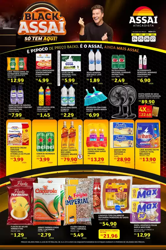 Catálogo Assaí Atacadista em Betim | Ótima oferta para caçadores de pechinchas | 2025-11-24T00:00:00.000Z - 2025-11-27T00:00:00.000Z