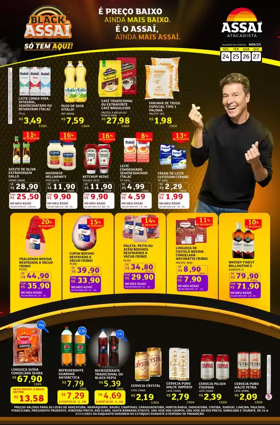 Catálogo Assaí Atacadista em Horizonte | Economize agora com nossas ofertas | 2025-11-24T00:00:00.000Z - 2025-11-27T00:00:00.000Z