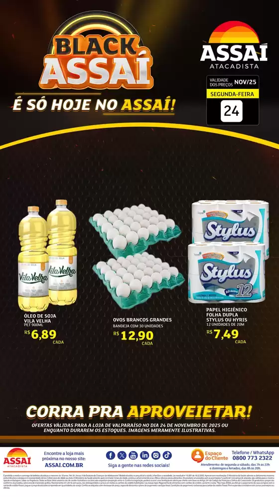 Catálogo Assaí Atacadista em Horizonte | Novas ofertas para descobrir | 2025-11-24T00:00:00.000Z - 2025-11-24T00:00:00.000Z