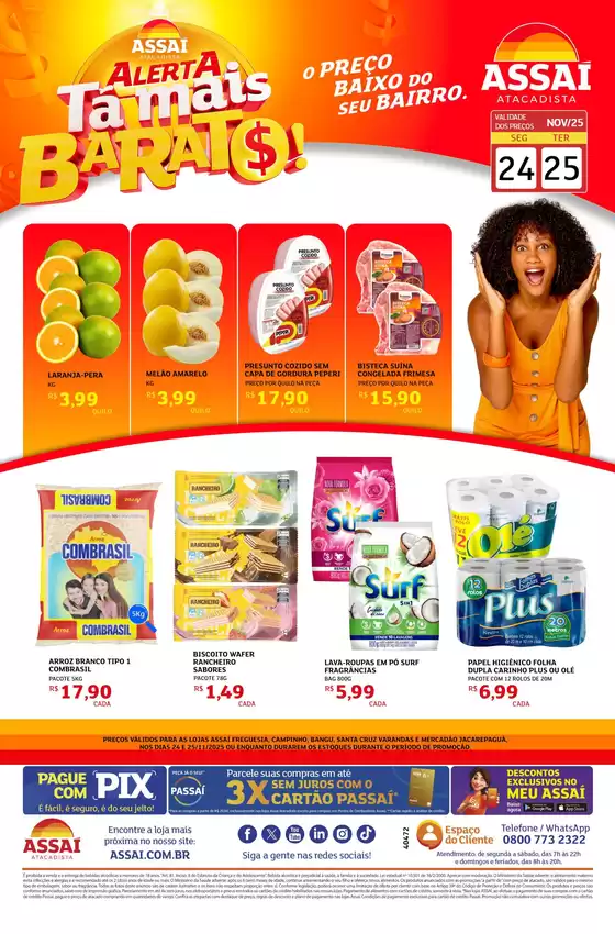Catálogo Assaí Atacadista em Horizonte | Melhores ofertas para todos os clientes | 2025-11-24T00:00:00.000Z - 2025-11-25T00:00:00.000Z