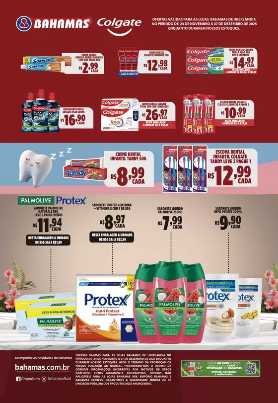 Catálogo Bahamas Supermercados em Rio de Janeiro | Ofertas Colgate | 2025-11-25T00:00:00.000Z - 2025-12-07T00:00:00.000Z