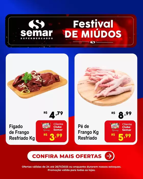 Catálogo Semar Supermercado em Rio de Janeiro | Semar Supermercados | 2025-11-25T00:00:00.000Z - 2025-11-26T00:00:00.000Z