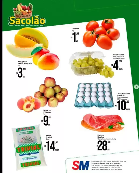 Catálogo SuperMaxi em Valinhos | Sacolão | 2025-11-25T00:00:00.000Z - 2025-11-26T00:00:00.000Z