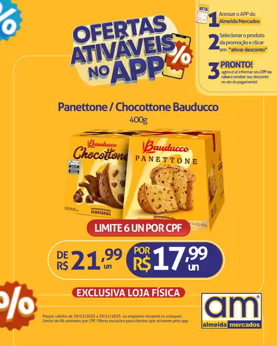 Catálogo Almeida Mercados em Valinhos | Ofertas No App | 2025-11-25T00:00:00.000Z - 2025-11-29T00:00:00.000Z