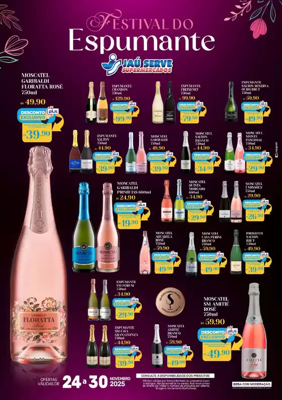 Catálogo Supermercados Jaù Serve | Festival Do Espumante | 2025-11-25T00:00:00.000Z - 2025-11-30T00:00:00.000Z