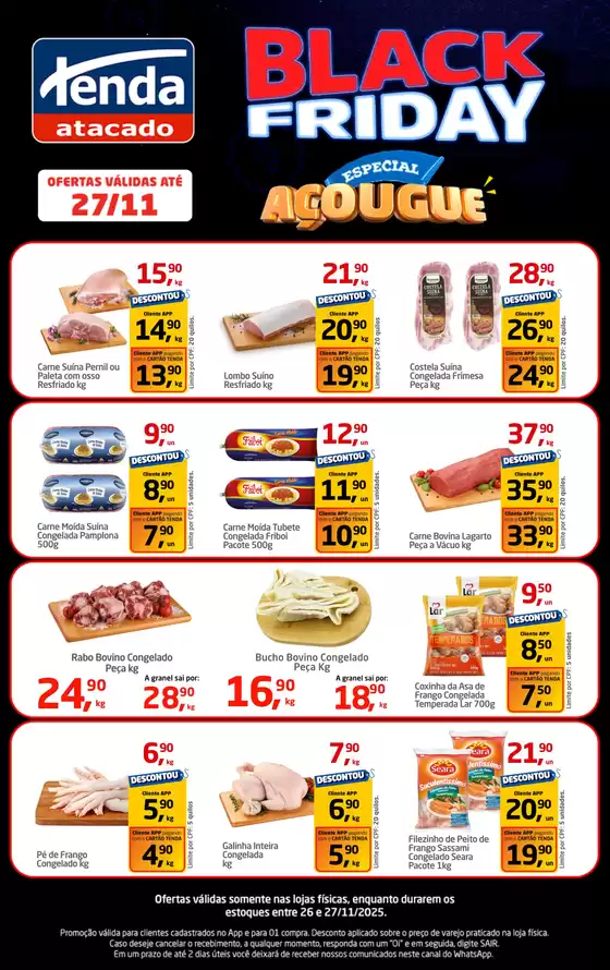 Catálogo Tenda Atacado em Canoas | Especial Açougue | 2025-11-26T00:00:00.000Z - 2025-11-27T00:00:00.000Z