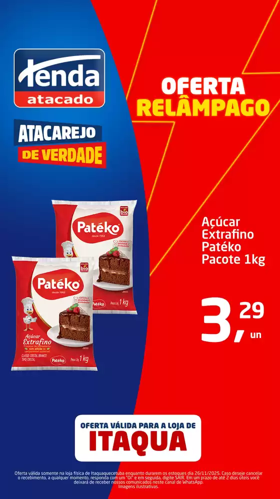 Catálogo Tenda Atacado em Canoas | OFERTA RELÂMPAGO ITAQUA | 2025-11-26T00:00:00.000Z - 2025-11-26T00:00:00.000Z