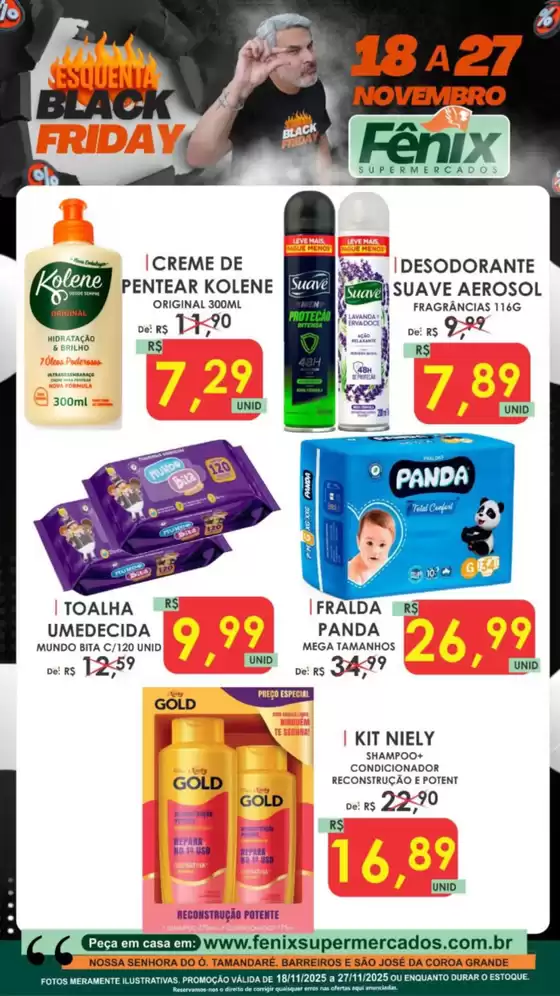 Catálogo Fênix Supermercados em Rio Brilhante | Esquenta Black Friday | 2025-11-26T00:00:00.000Z - 2025-11-27T00:00:00.000Z