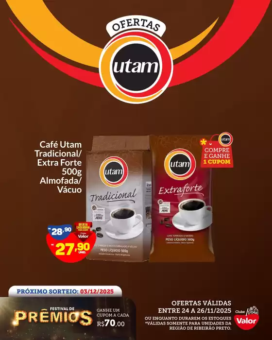 Catálogo Clube Valor em Rio Brilhante | Ofertas Utam | 2025-11-26T00:00:00.000Z - 2025-11-26T00:00:00.000Z