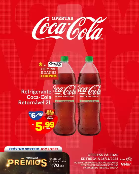 Catálogo Clube Valor em Viamão | Coca Cola | 2025-11-26T00:00:00.000Z - 2025-11-26T00:00:00.000Z