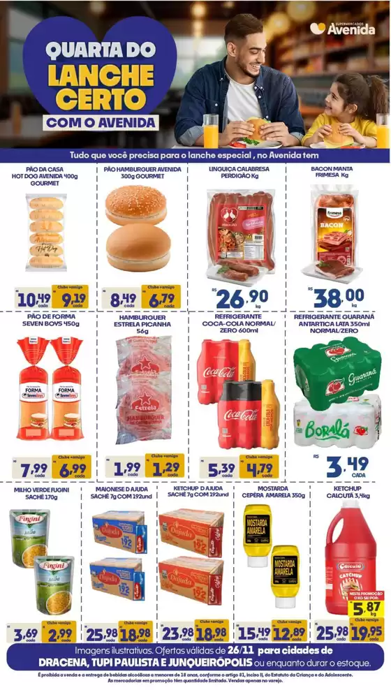 Catálogo Supermercados Avenida | Ótima oferta para caçadores de pechinchas | 2025-11-26T00:00:00.000Z - 2025-11-26T00:00:00.000Z