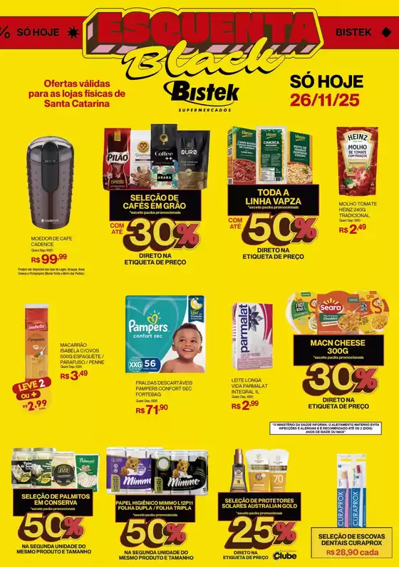 Catálogo Bistek Supermercados | Ofertas especiais atraentes para todos | 2025-11-26T00:00:00.000Z - 2025-11-26T00:00:00.000Z