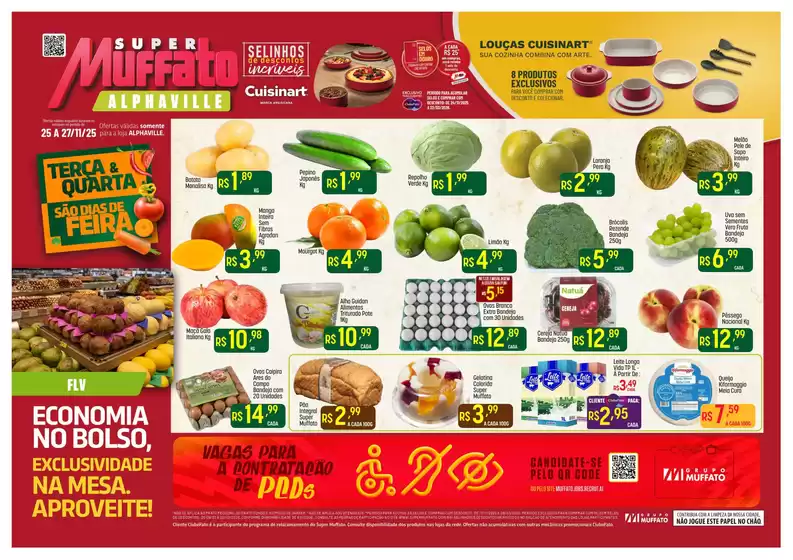 Catálogo Super Muffato em Alagoinhas | Pechinchas e ofertas atuais | 2025-11-25T00:00:00.000Z - 2025-11-27T00:00:00.000Z