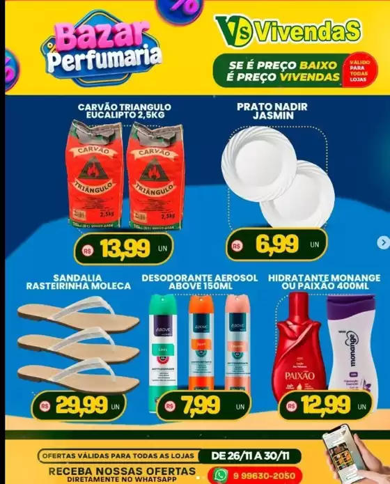 Catálogo Vivendas Supermercado em São Paulo | Bazar & Perfumaria | 2025-11-26T00:00:00.000Z - 2025-11-30T00:00:00.000Z