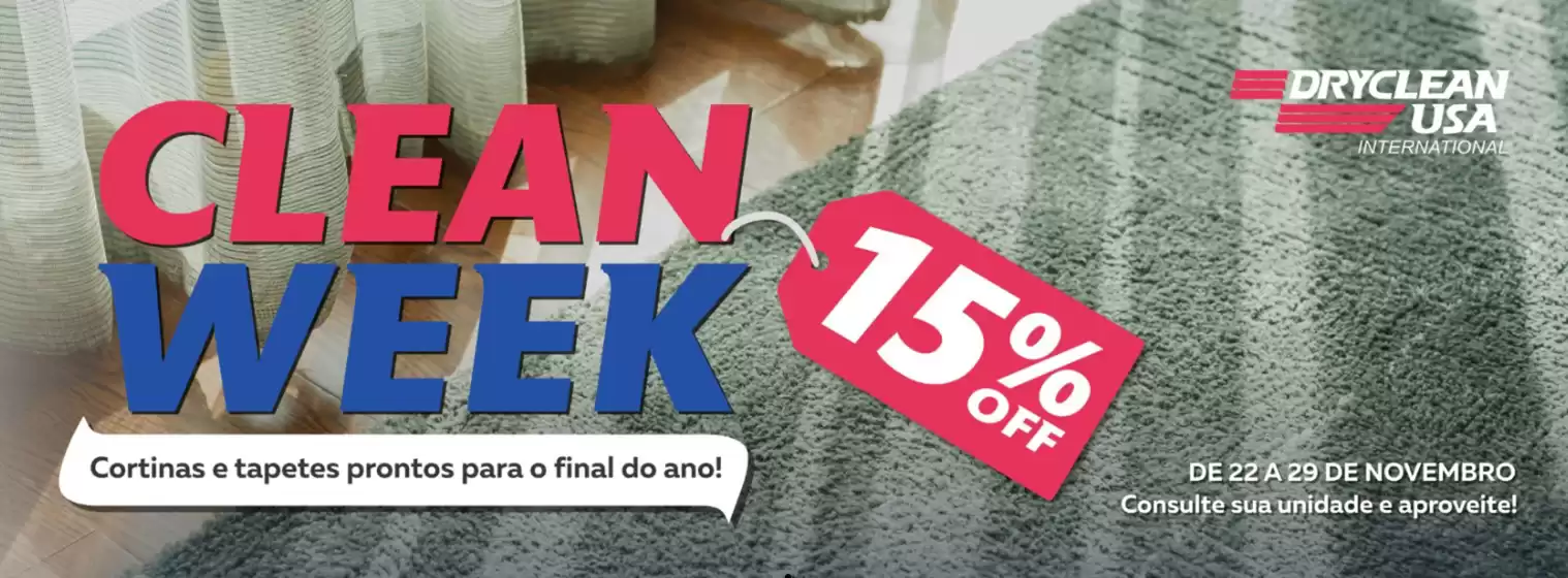Catálogo Dryclean USA em Osasco | Clean Week | 2025-11-27T00:00:00.000Z - 2025-11-29T00:00:00.000Z