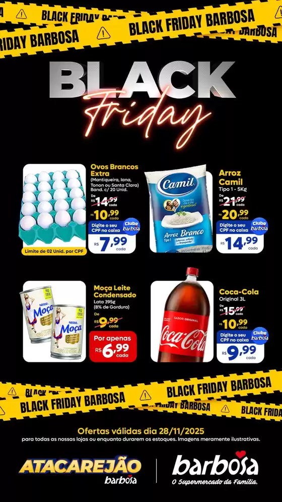 Catálogo Barbosa Supermercados em Vinhedo | Black Friday  | 2025-11-27T00:00:00.000Z - 2025-11-28T00:00:00.000Z
