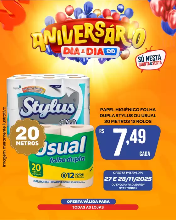 Catálogo Atacadão Dia a Dia em São José dos Campos | Ofertas exclusivas e pechinchas | 2025-11-27T00:00:00.000Z - 2025-11-28T00:00:00.000Z