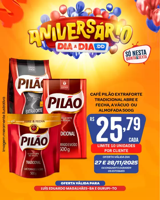 Catálogo Atacadão Dia a Dia em São José dos Campos | Promoções especiais em andamento | 2025-11-27T00:00:00.000Z - 2025-11-28T00:00:00.000Z